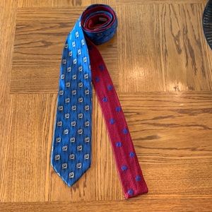 Bundle of 2 Vintage Ties